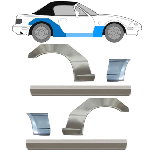 Sill front rear fender - sill,