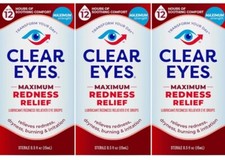 3 x Clear Eyes Maximum