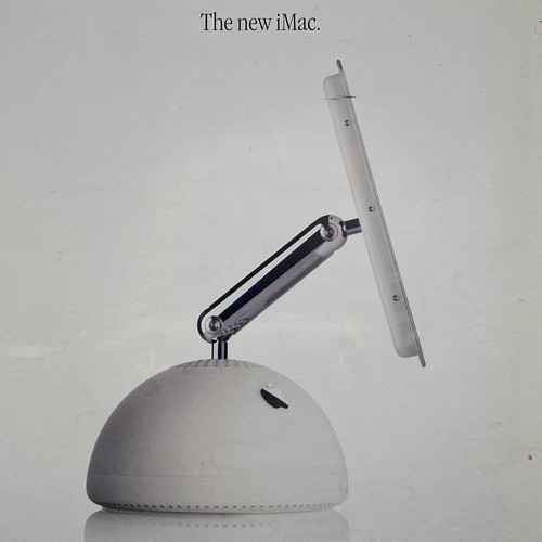 2002 apple imac print new - ad,