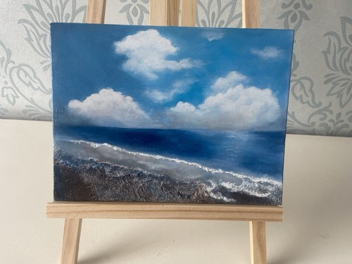 Canvas seascape painting - 7,