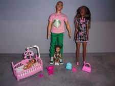 AA ETHNIC BLACK BARBIE& KEN