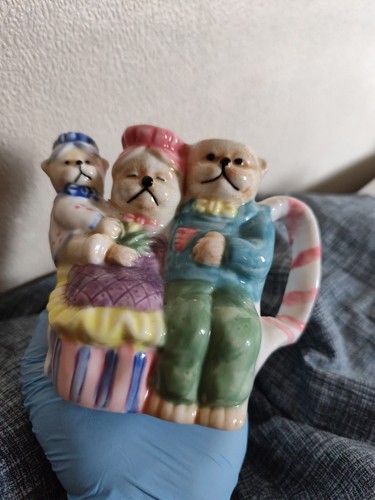 Dog family ceramic ornament - family,