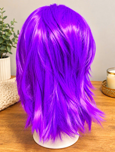 Short straight purple - short,