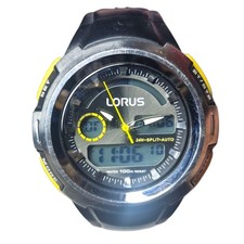 Lorus Z012-X001 Dual Analogue Digital Diver Sports Watch 100m Quartz Men’s 100m