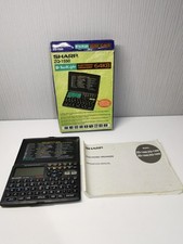 Vintage Sharp ZQ-1550 Electronic Organiser 64 KB - Tested