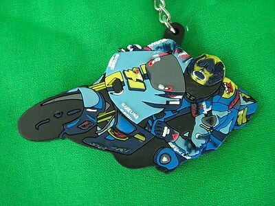 Keychain motogp pvc suzuki - pvc,