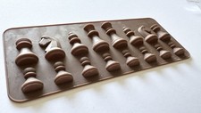 Silicone Chess Set Mold Chocolate Making Fondant Cake Decorating