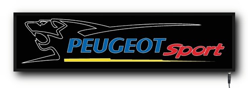 Peugeot sport badge emblem - peugeot, led