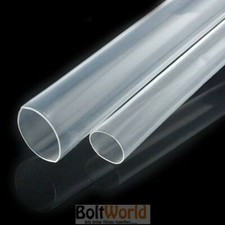 CLEAR TRANSPARENT HEAT SHRINK TUBE TUBING SLEEVE CABLE AUTO WIRING BOAT ELECTRIC