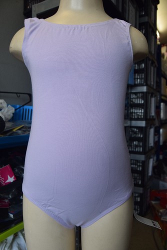 Lilac cotton lycra sleeveless