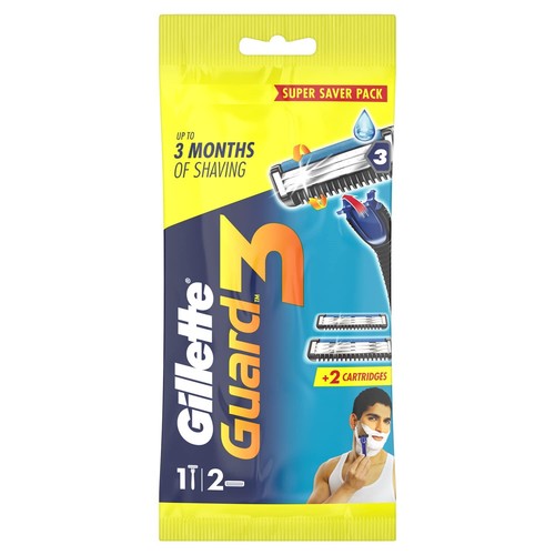 Gillette guard3 smooth safety - smooth,