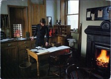 Postcard Table Cabinetry Wood-burning stove Chair Writing desk Gas Room AA06507