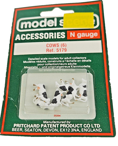 Model scene 5179 gauge cows - n,