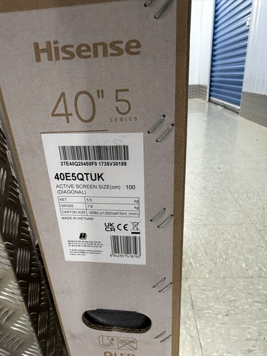 Hisense smart 40e5qtuk - tv,