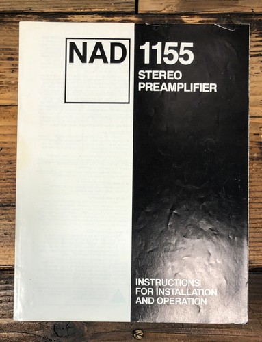 Nad model 1155 - model, /