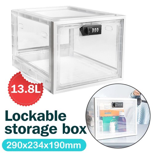 Lockable storage box - lockable, with