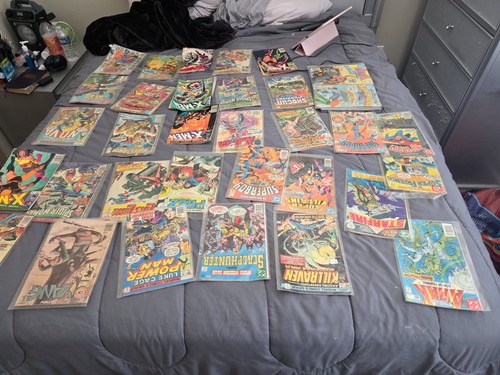 Old comic books - old,