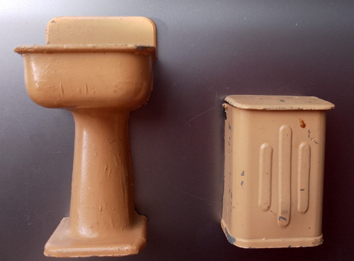 Dolls house furniture - dolls,