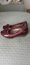 Burgandy Patent SHOES Size 5