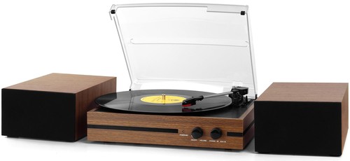 Vinyl record player - record, dual