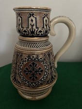 Vintage Germany Marzi & Remy Stoneware  Salt Graze Beer Jug / Pitcher Stein