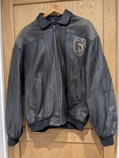 Diesel Vintage Leather Jacket Size 54