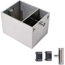 Commercial Catering Grease Trap Stainless Steel Waste Oil Interceptor Separator