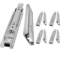 5 Pairs Drawer Runners 500mm