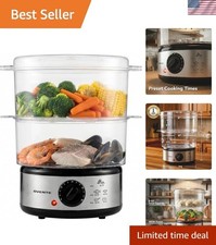 2-Tier Stackable Steamer, 5