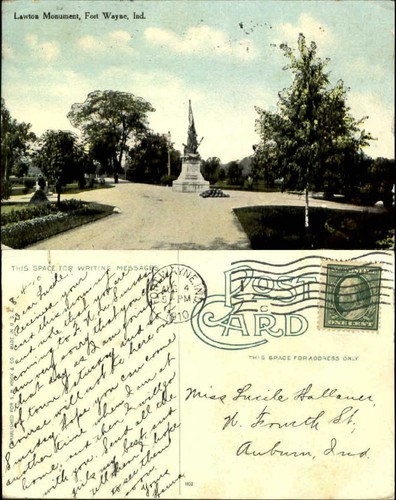 Lawton monument fort wayne - fort,
