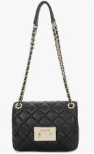 Michael Kors MK Black Quilted