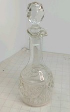 Pressed glass vinaigrette - 7",