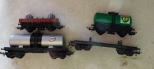 LIMA HO GAUGE  4 BASIC WAGONS