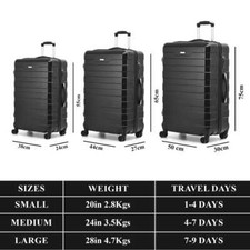 Suitcase Hard Shell Travel