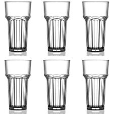 Tall Glass Clear - Reusable