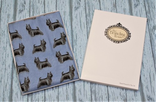 Silky terrier dog - print, scarf