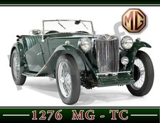 MG TC #1112 SIGN 10 X 7.7"
