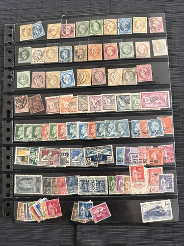 Early french postage - postage, stamps