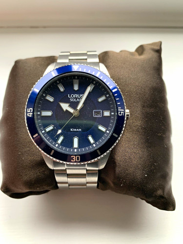 Lorus solar quartz - quartz, men's