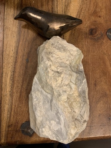 Bronze bird sculpture - bronze,