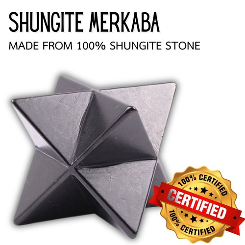 Authentic shungite merkaba emf - shungite,