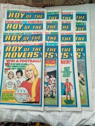 Roy the rovers comics 1978 - the,