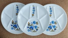 Vintage Ceramic Fondue Plates