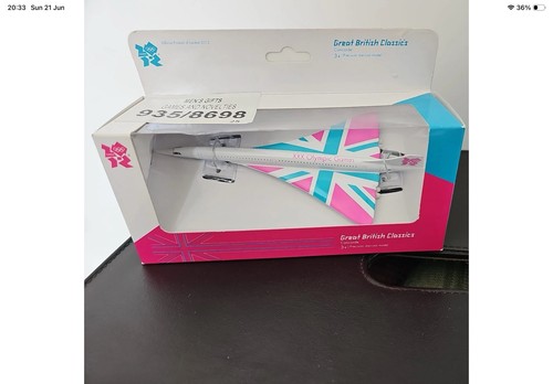 Corgi concorde olympics livery - corgi,