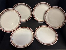6 x  Alfred Meakin Glo White