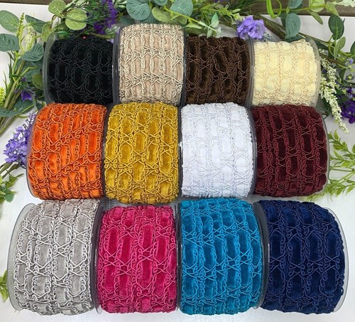 16mm velvet chenille braid