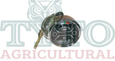 Nuffield 10/60 Tractor Oil & Temperature Gauge - Black Face  