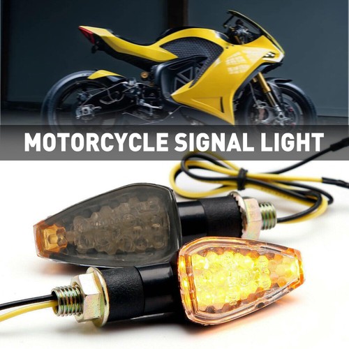 Yellow motorcycle turn - 2x,