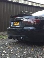 2 GLOSS BLACK CARBON FIBRE