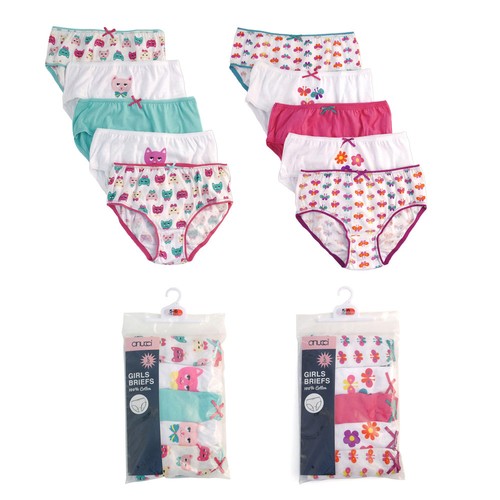 New girls cotton briefs - girls,